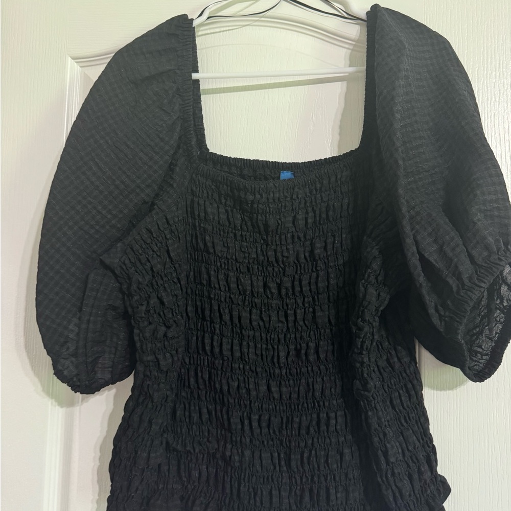 Black top very cute for a night out